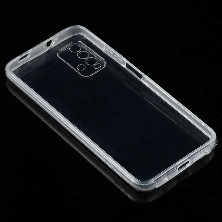 For Xiaomi Redmi Note 9 4G PC+TPU Ultra-Thin Double-Sided All-Inclusive Transparent Mobile Phone Case