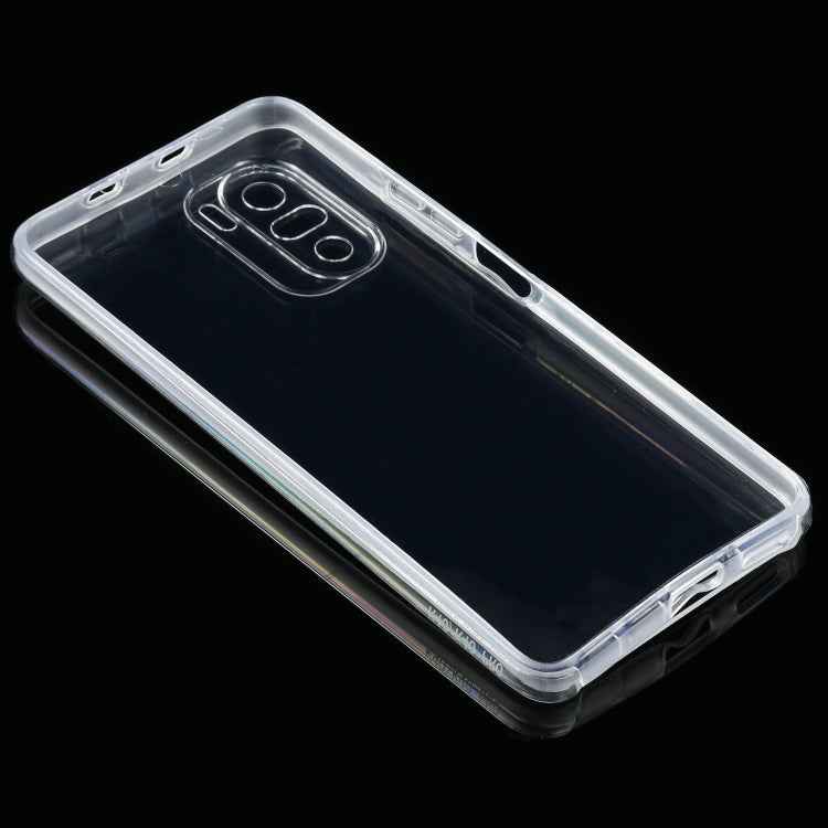 For Xiaomi Redmi K40 PC+TPU Ultra-Thin Double-Sided All-Inclusive Transparent Case