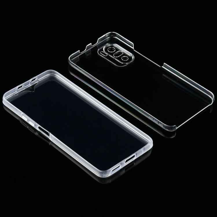 For Xiaomi Redmi K40 PC+TPU Ultra-Thin Double-Sided All-Inclusive Transparent Case