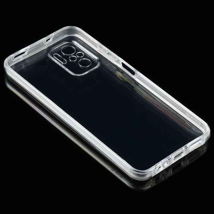For Xiaomi Redmi Note 10 PC+TPU Ultra-Thin Double-Sided All-Inclusive Transparent Case