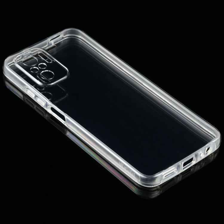For Xiaomi Redmi Note 10 PC+TPU Ultra-Thin Double-Sided All-Inclusive Transparent Case