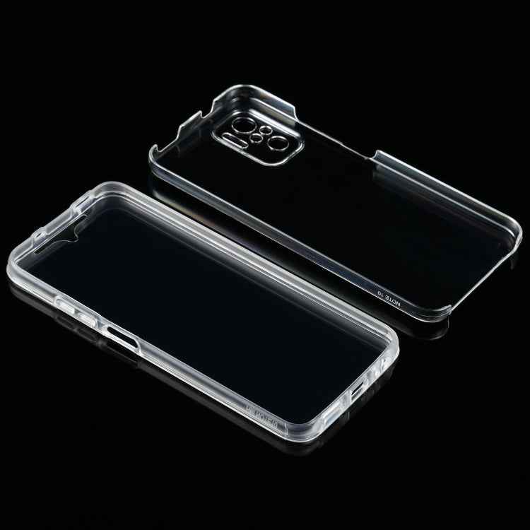 For Xiaomi Redmi Note 10 PC+TPU Ultra-Thin Double-Sided All-Inclusive Transparent Case