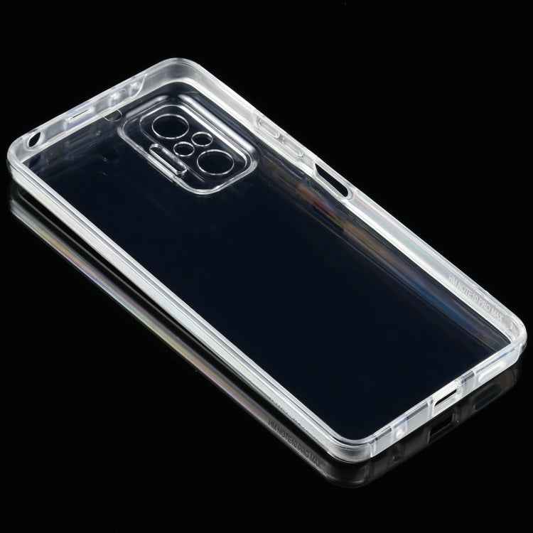 For Xiaomi Redmi Note 10 Pro PC+TPU Ultra-Thin Double-Sided All-Inclusive Transparent Case