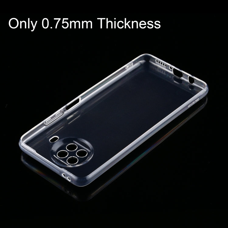 For Xiaomi Mi 10T Lite 5G 0.75mm Ultra-thin Transparent TPU Soft Protective Case