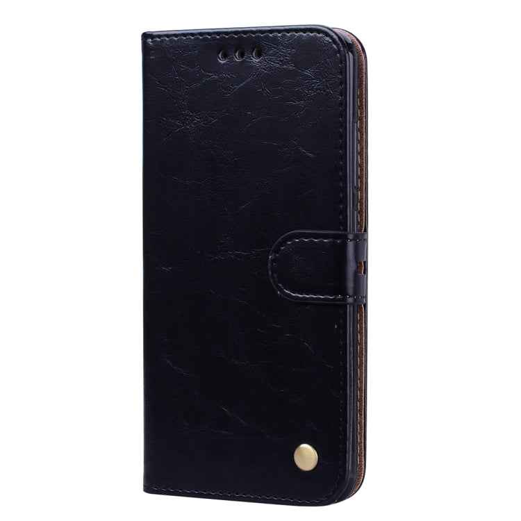Business Style Oil Wax Texture Horizontal Flip Leather Case for Xiaomi Mi 8, with Holder & Card Slots & Wallet