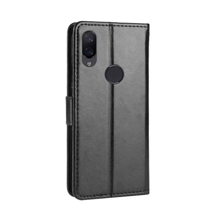 Crazy Horse Texture Horizontal Flip Leather Case for Xiaomi Redmi Note 7, with Holder & Card Slots & Wallet & Lanyard