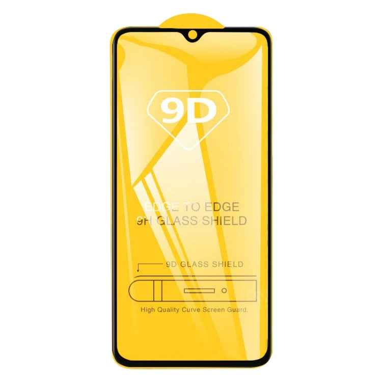 25 PCS For Xiaomi Redmi Note 8 / 8 2021 9D Full Glue Full Screen Tempered Glass Film