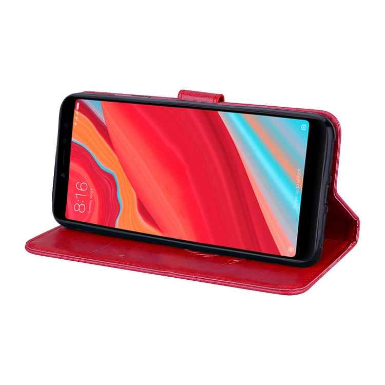 Rose Embossed Horizontal Flip Environmental PU Leather Case for Xiaomi Redmi S2, with Holder & Card Slots & Wallet