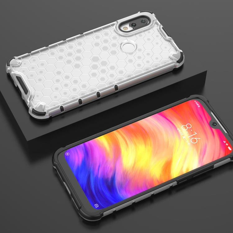 Shockproof Honeycomb PC + TPU Case for Xiaomi Redmi 7, For Xiaomi Redmi 7, For Xiami Redmi 7