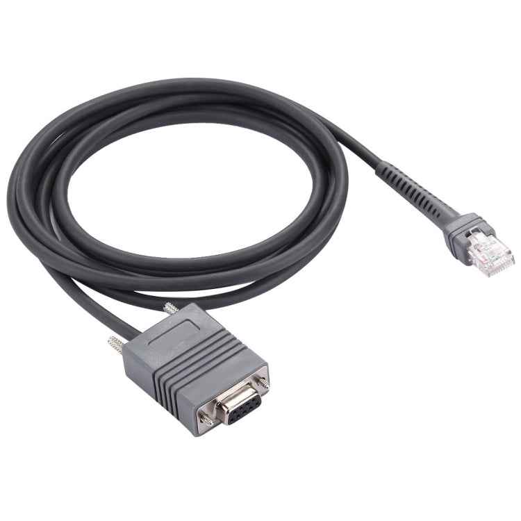 2m RS232 to RJ45 Scanner Serial Data Cable for Symbol LS2208