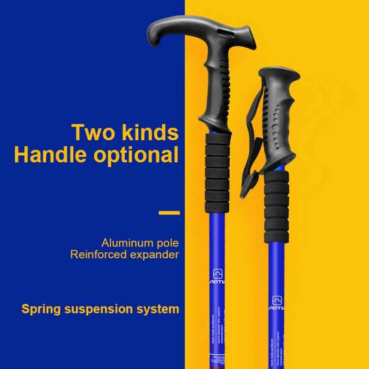 132cm Telescopic Outdoor Three-section Trekking Pole