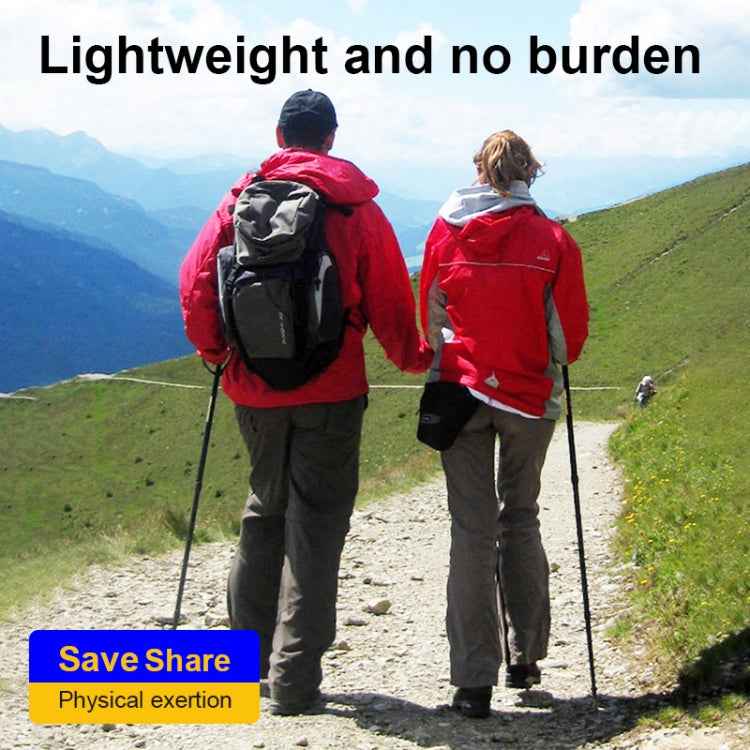 132cm Telescopic Outdoor Three-section Trekking Pole