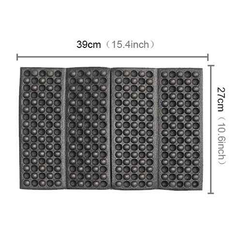 2 PCS Portable Folding Cellular Massage Cushion Outdoors Damp Proof Picnic Seat Mats EVA Pad