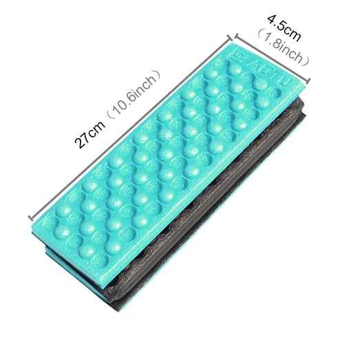 2 PCS Portable Folding Cellular Massage Cushion Outdoors Damp Proof Picnic Seat Mats EVA Pad