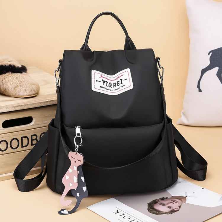 Multi-function Anti-theft Backpack Crossbody Casual Tote Bag with Accessories Pendant