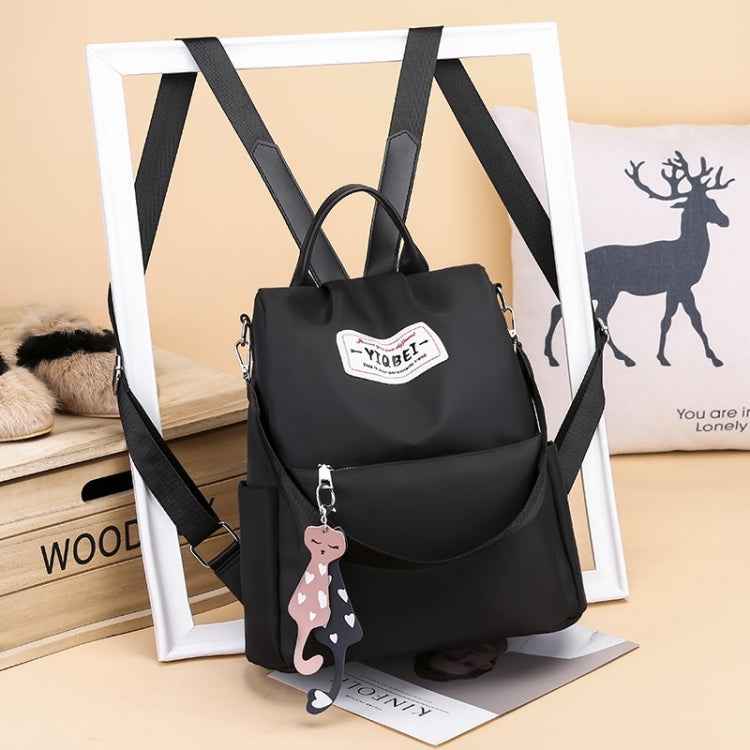 Multi-function Anti-theft Backpack Crossbody Casual Tote Bag with Accessories Pendant