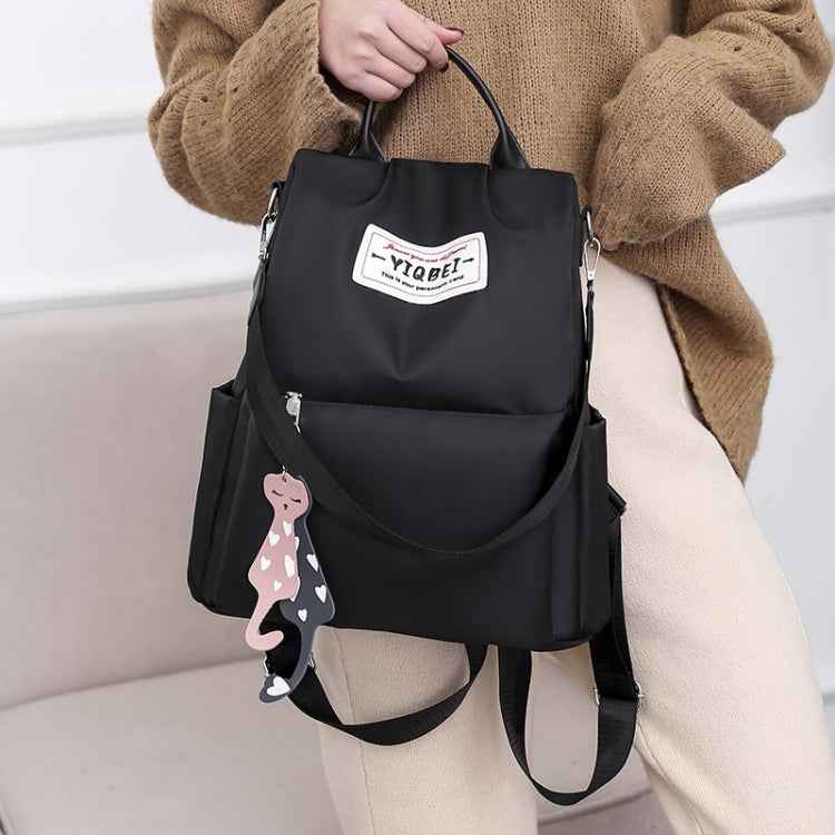 Multi-function Anti-theft Backpack Crossbody Casual Tote Bag with Accessories Pendant