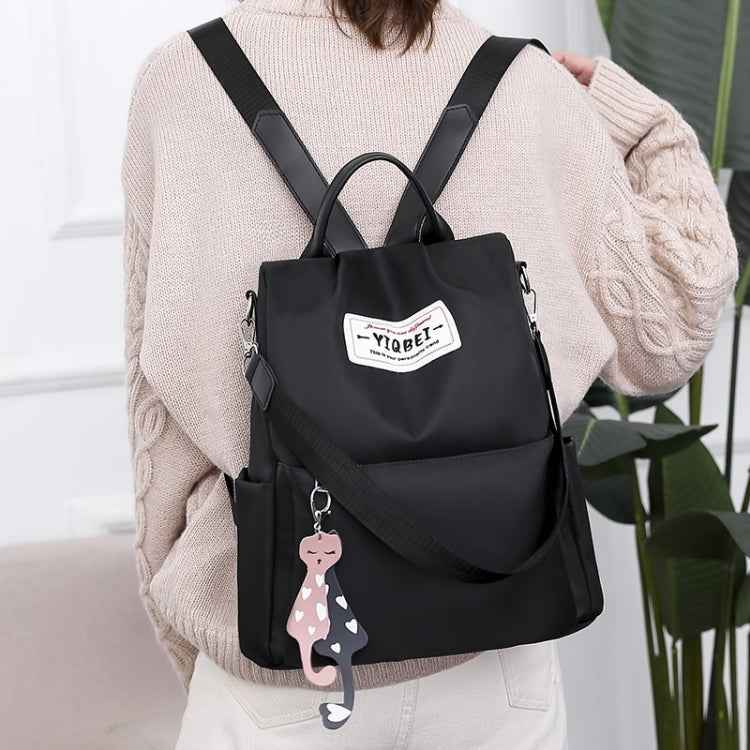 Multi-function Anti-theft Backpack Crossbody Casual Tote Bag with Accessories Pendant