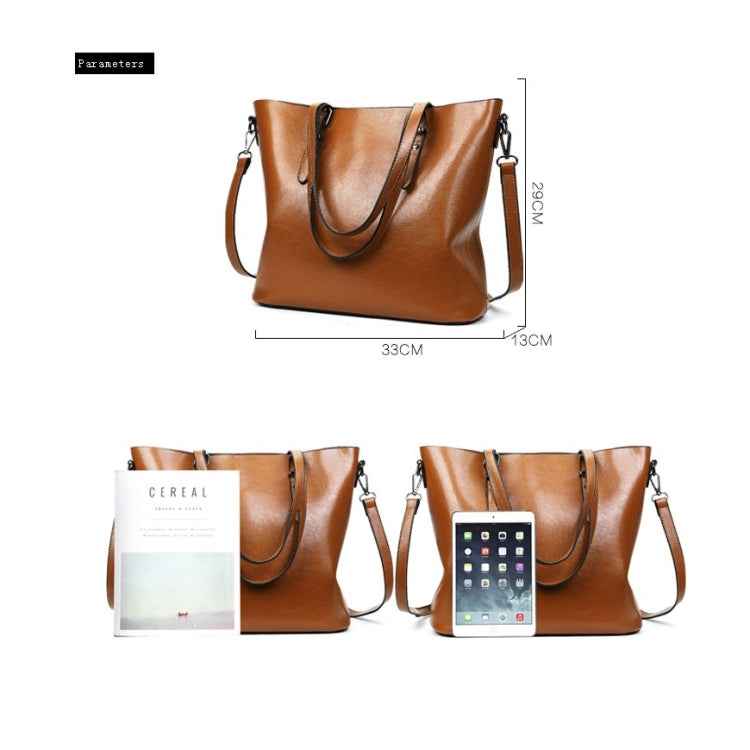 Casual PU Shoulder Bag Ladies Handbag Messenger Bag