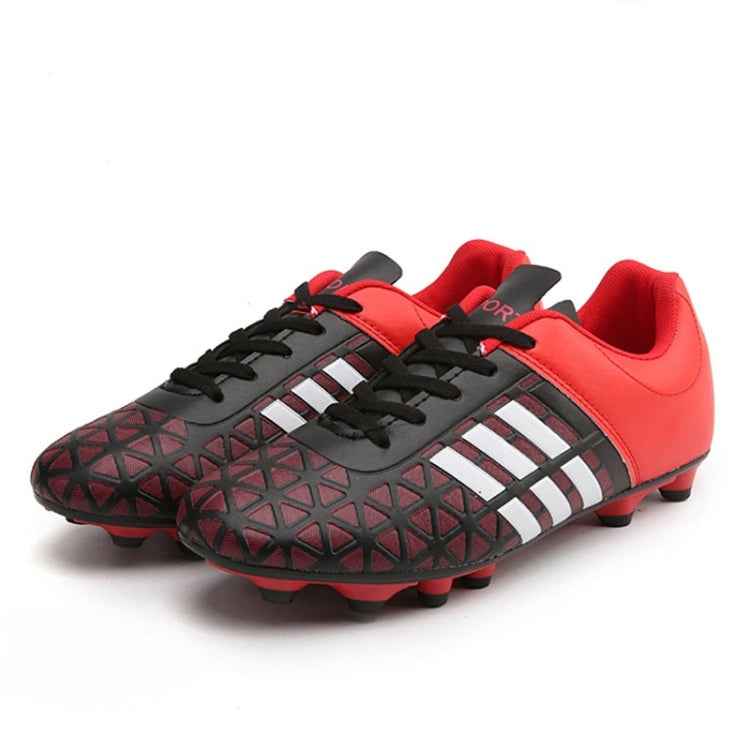 Comfortable and Lightweight PU Soccer Shoes for Children & Adult, 31, 32, 33, 34, 35, 36, 37, 38, 39, 40, 41, 42, 43