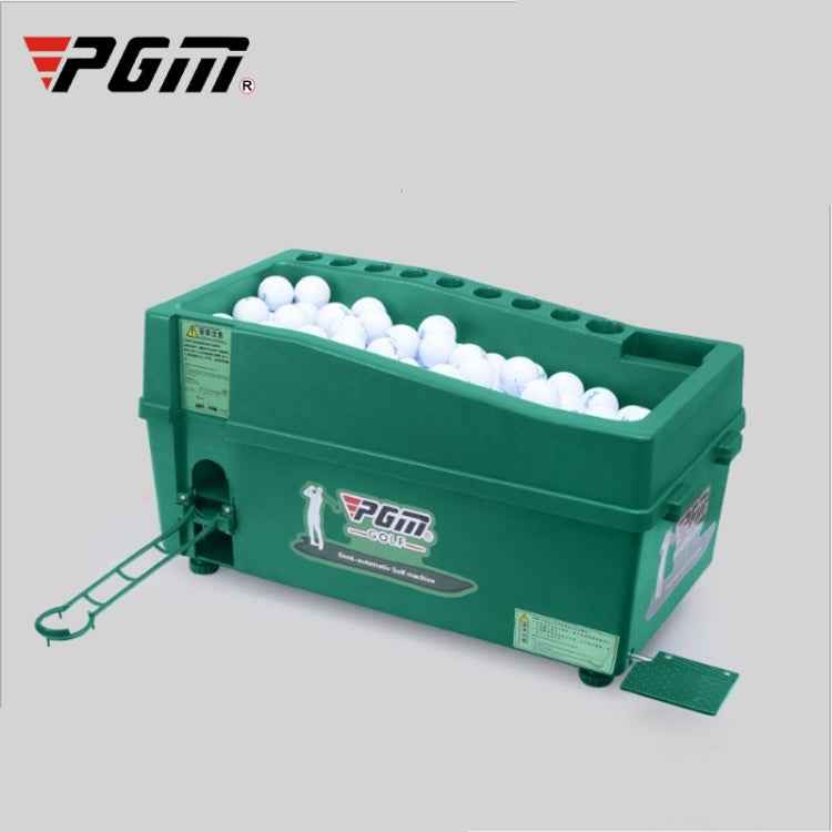 PGM Indoor Golf Multi-function Large Capacity Automatic Ball Machine with Club Rack