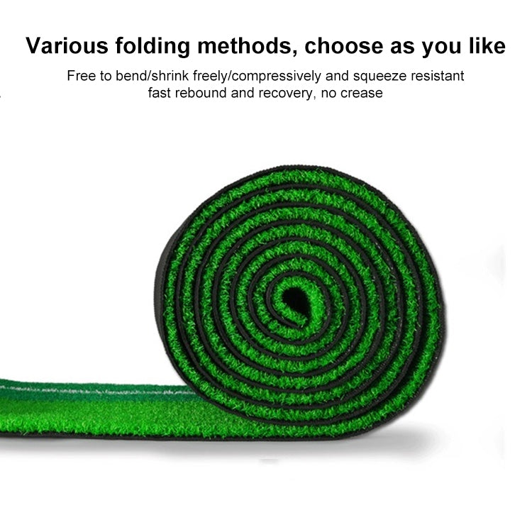 PGM 3.5m Golf Solid Wood Putter Trainer Practice Set Training Mat, 3.5m