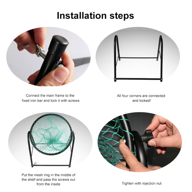 PGM Golf Adjustable Angle Single-sided Cutting Rod Practice Net, LXW003