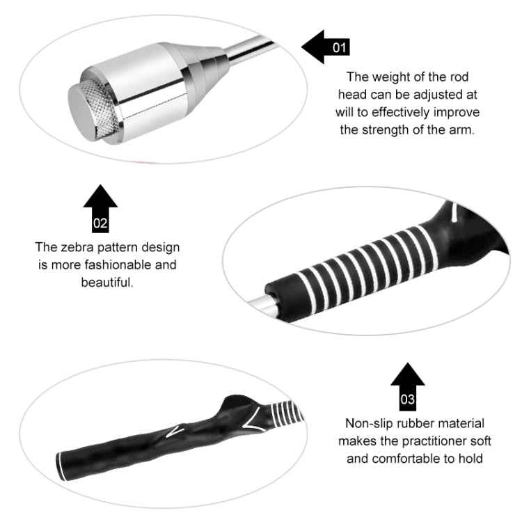 PGM Golf Stainless Steel Swing Trainer Auxiliary Trainer, HGB001