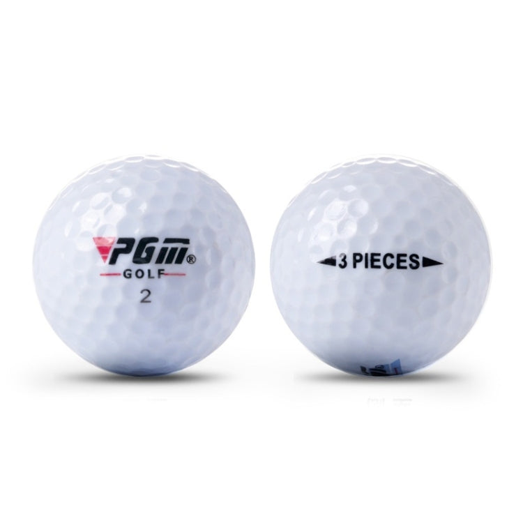 PGM Outdoor Sport Golf Game Training Match Competition Rubber Three Layers Ball, Three Layers