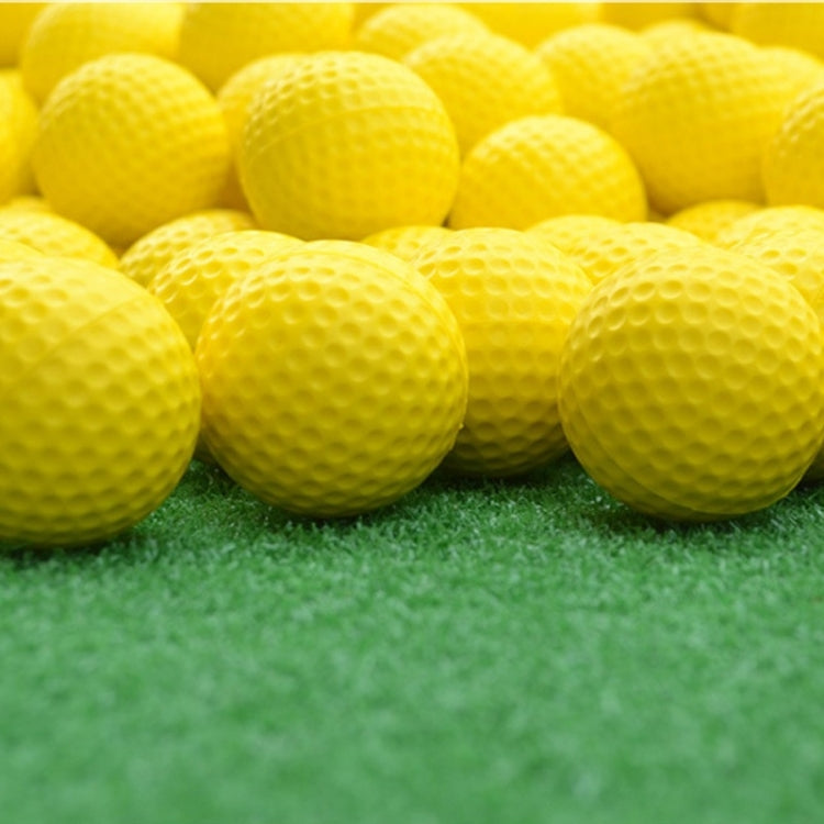 PGM 10 PCS Indoor Golf Rubber Ball, 10PCS Rubber Ball Yellow