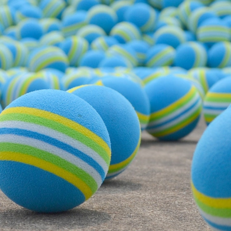 PGM 10 PCS Golf Indoor Practice Sponge Ball, 10PCS Sponge Ball Red, 10PCS Sponge Ball Blue