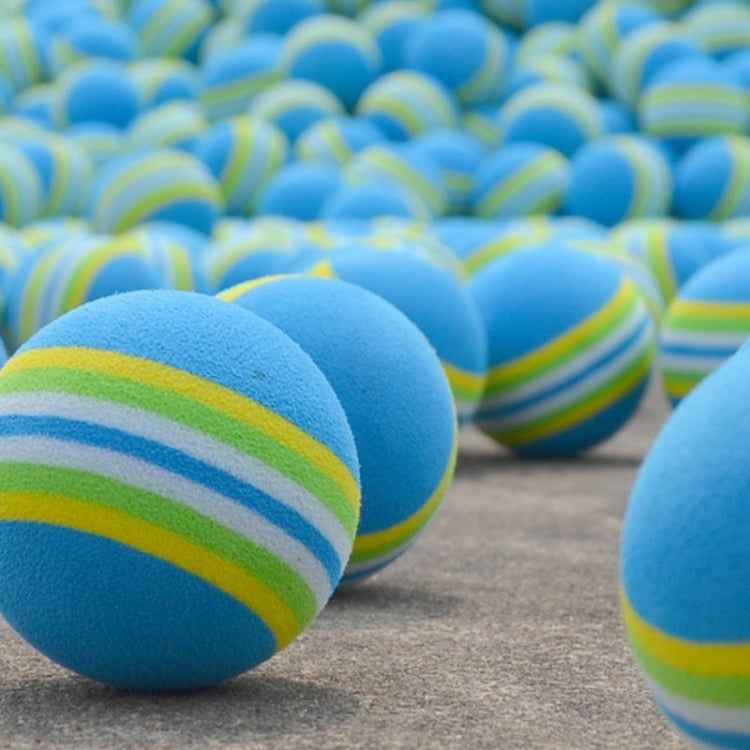 PGM 10 PCS Golf Indoor Practice Sponge Ball, 10PCS Sponge Ball Red, 10PCS Sponge Ball Blue