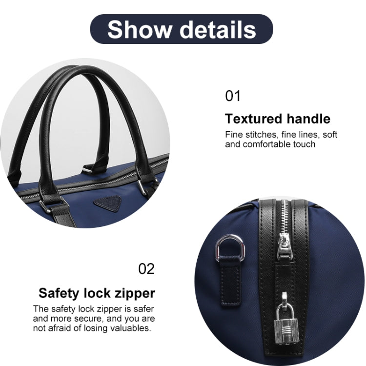 PGM Portable Large Capacity Clothing Bag Nylon Ball Bag for Men, YWB005 Black, YWB005 Blue