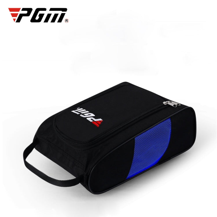 PGM Golf Convenient and Breathable Wear-resistant Nylon Shoe Bag, XB001 Black, XB001 Black Red, XB001 Black Blue, XB001 Black Pink