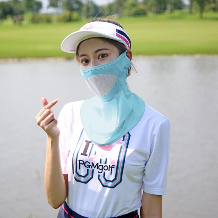 PGM Golf Dust Protection Neck Sunscreen Mask Outdoor Sports Mask, PGM Dust Protection Mask (Blue), PGM Dust Protection Mask (Pink), PGM Dust Protection Mask (White)