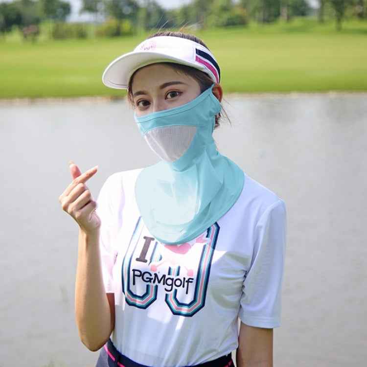 PGM Golf Dust Protection Neck Sunscreen Mask Outdoor Sports Mask, PGM Dust Protection Mask (Blue), PGM Dust Protection Mask (Pink), PGM Dust Protection Mask (White)