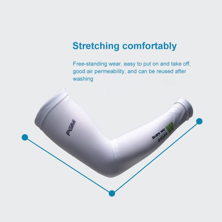 PGM Golf Ice Silk Sunscreen Sleeve for Men and Women (Color:Pink Size:XXL), M, L, XL, XXL