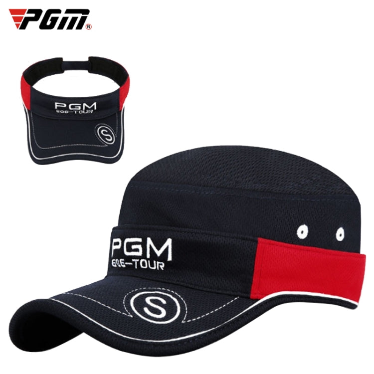 PGM Golf Men and Women Sunscreen Breathable Multi-function Hat(Navy Blue), MZ011 Navy Blue