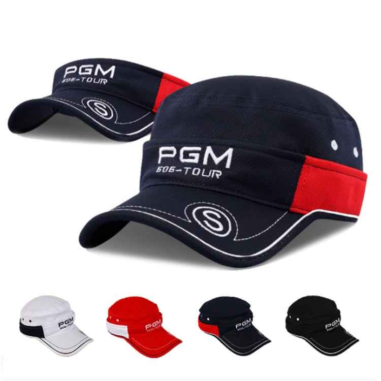 PGM Golf Men and Women Sunscreen Breathable Multi-function Hat(Navy Blue), MZ011 Navy Blue