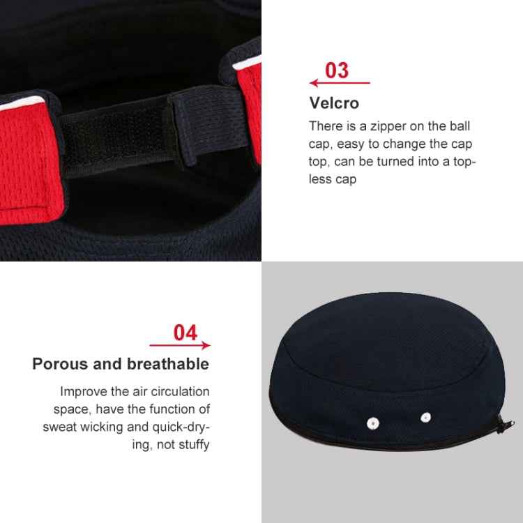 PGM Golf Men and Women Sunscreen Breathable Multi-function Hat(Navy Blue), MZ011 Navy Blue