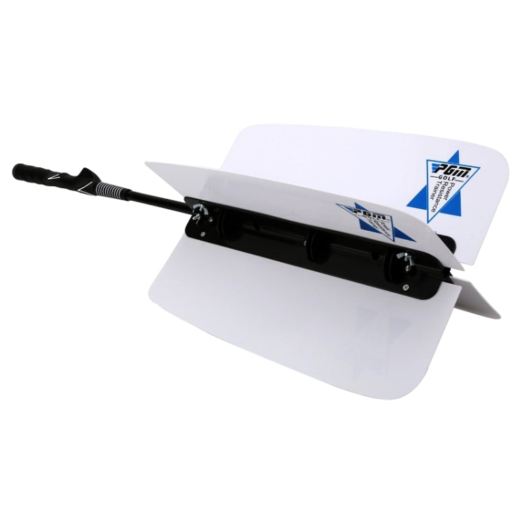 PGM Golf Warm-up Wind Swing Fan Resistance Practice Aid Trainer Training Guide, HGB007 White, HGB007 Yellow