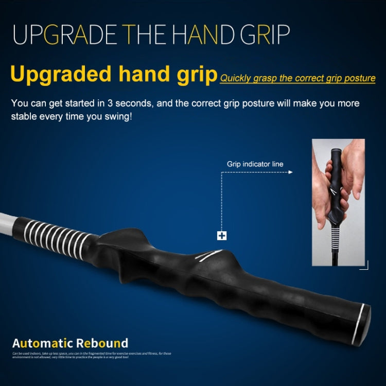 PGM Golf Warm-up Wind Swing Fan Resistance Practice Aid Trainer Training Guide, HGB007 White, HGB007 Yellow