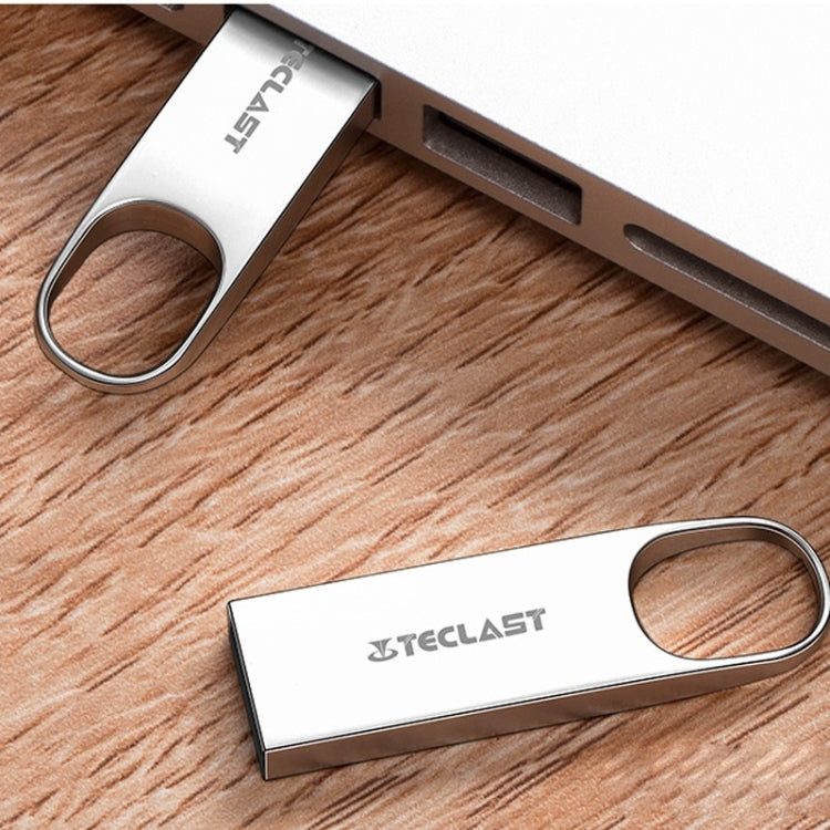TECLAST 32GB USB 2.0 High Speed Light and Thin Metal USB Flash Drive, 32GB