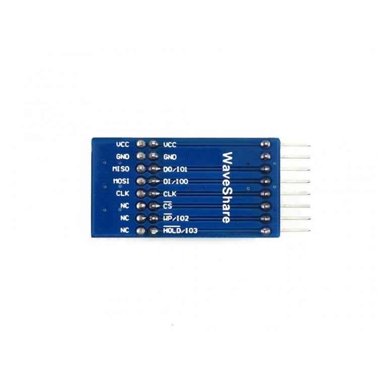 Waveshare W25QXX DataFlash Board