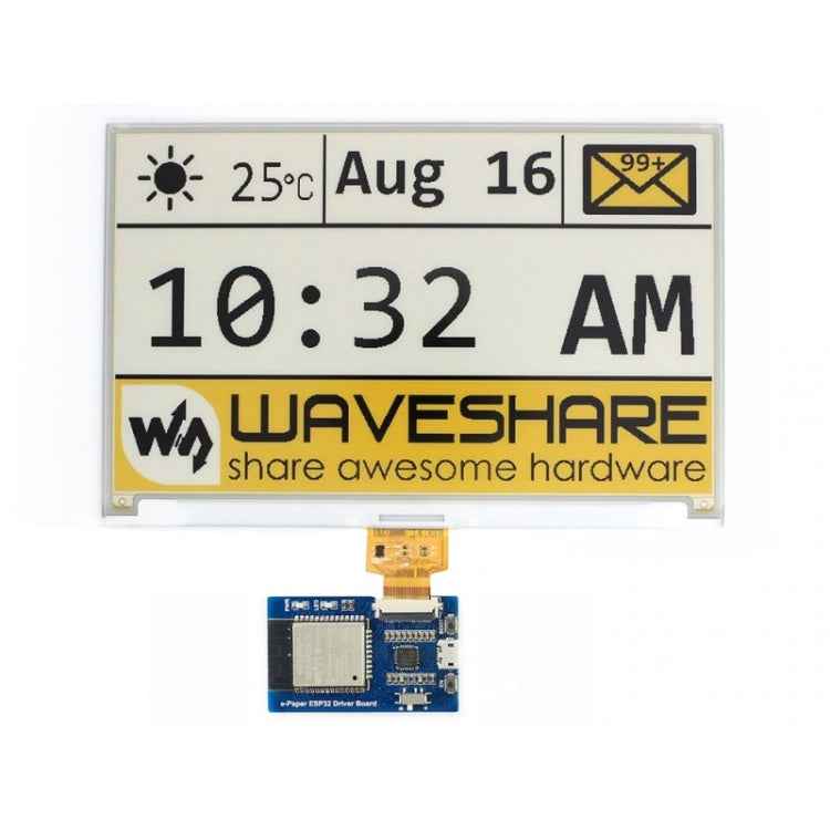 Waveshare Universal e-Paper Raw Panel Driver Board, ESP32 WiFi / Bluetooth Wireless