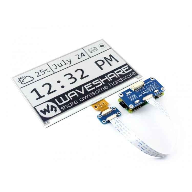 Waveshare 7.5 inch 800x400 Pixel E-Ink Display HAT for Raspberry Pi