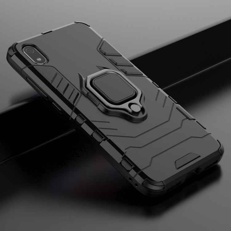 PC +TPU Shockproof Protective Case for Xiaomi Redmi 7A, with Magnetic Ring Holder