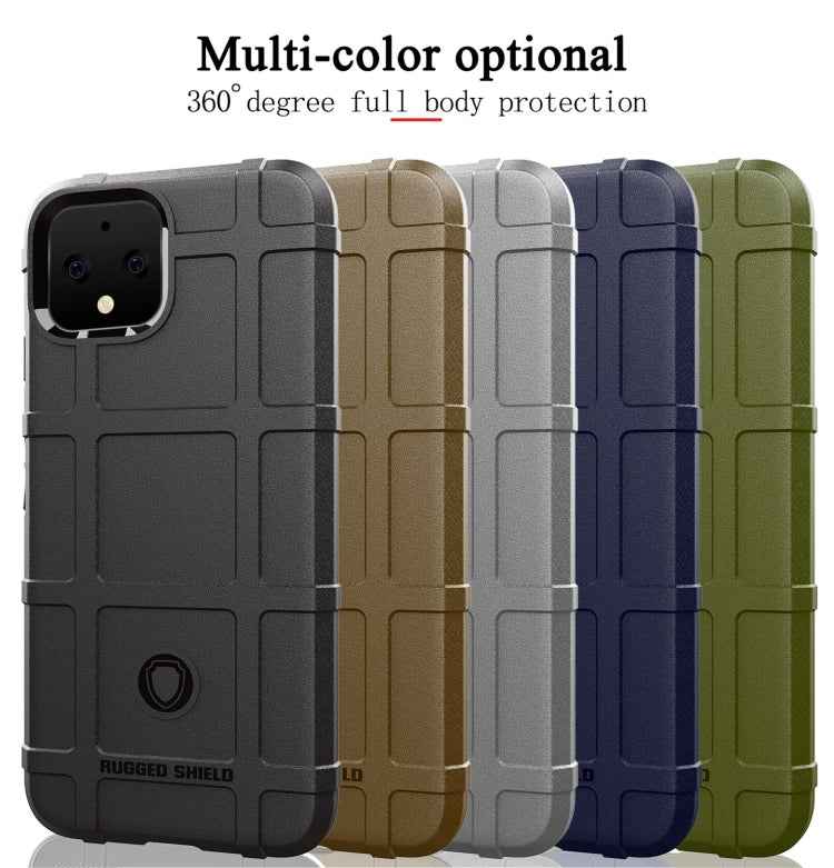 Shockproof Protector Cover Full Coverage Silicone Case for Google Pixel 4