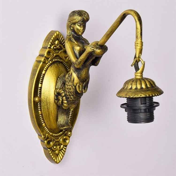 Retro Stained Glass Living Room Dining Room Bedroom Bar Club Aisle Wall Lamp