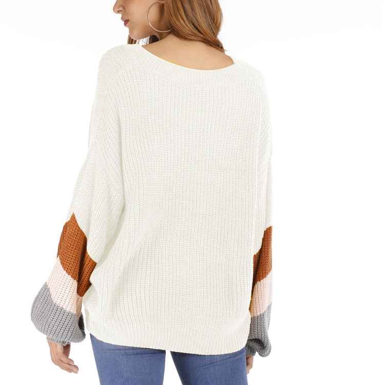 Fashion Casual V-neck Sweater